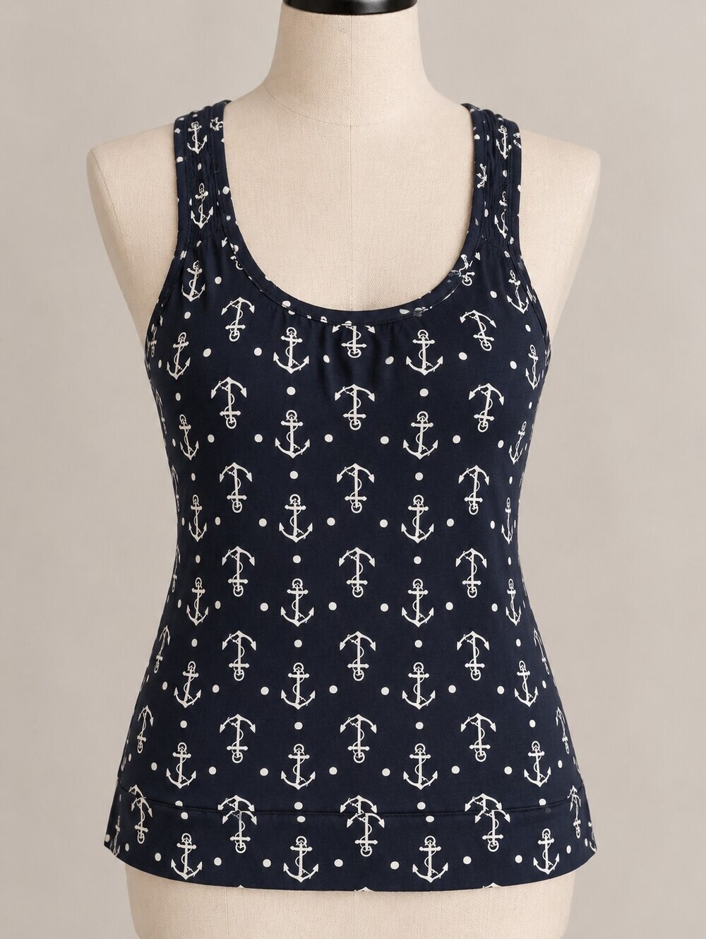 NAUTICAL CAMISOLE SIZ QUE LARGE